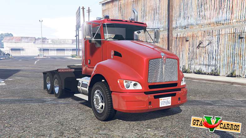 Kenworth T440 2009 for GTA 5 - front view
