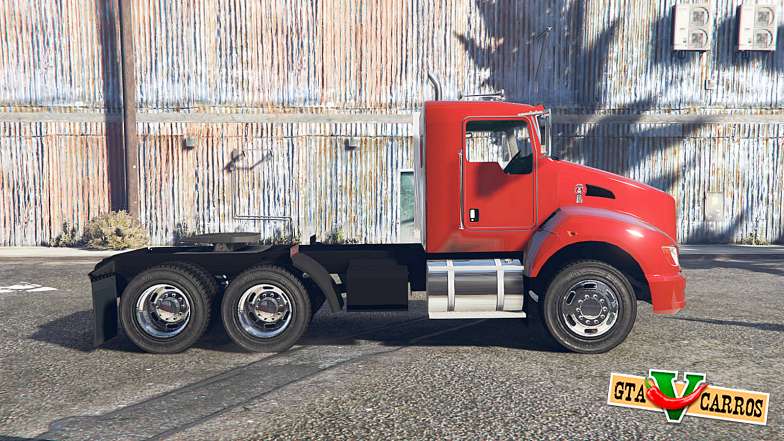 Kenworth T440 2009 for GTA 5 - side view