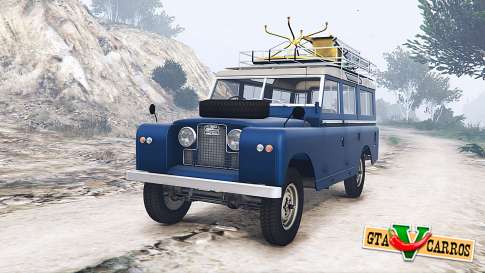 Land Rover Series II 109 Station Wagon 1971 for GTA 5 - front view
