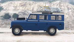 Land Rover Series II 109 Station Wagon 1971 for GTA 5 - side view