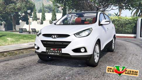 Hyundai ix35 (LM) 2010 for GTA 5 - front view