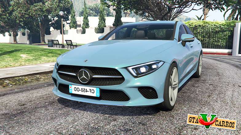 Mercedes-Benz CLS 450 (C257) 2018 for GTA 5 - front view