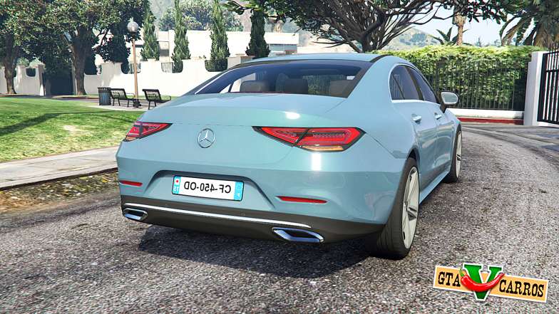 Mercedes-Benz CLS 450 (C257) 2018 for GTA 5 - rear view