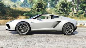 Lamborghini Asterion for GTA 5 - side view