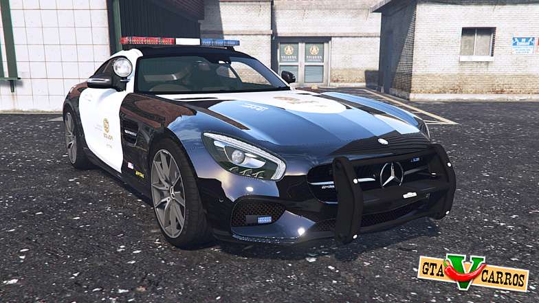 Mercedes-AMG GT for GTA 5 - front view