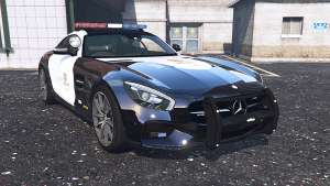 Mercedes-AMG GT for GTA 5 - front view