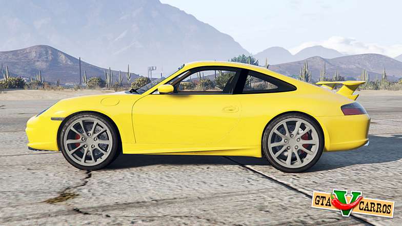 Porsche 911 for GTA 5 - side view