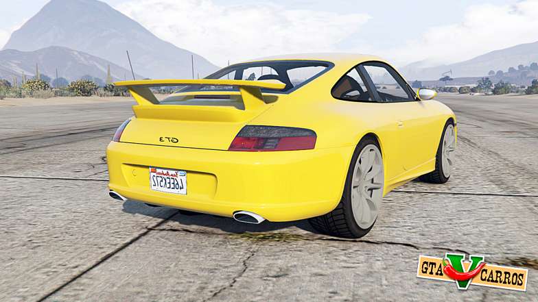 Porsche 911 for GTA 5 - rear view