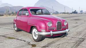 Saab 96 for GTA 5 - front view