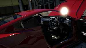 Ford Mustang GT 2018 for GTA 5 - interior