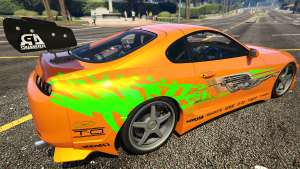 Toyota Supra 1994 for GTA 5 - another color
