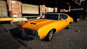 Oldsmobile 442 1970 for GTA 5 - front view