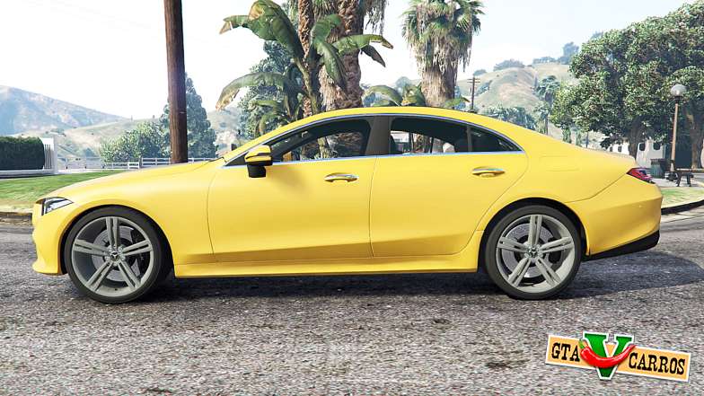 Mercedes-Benz CLS 450 (C257) 2018 for GTA 5 - side view