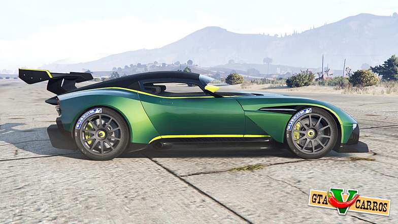 Aston Martin Vulcan for GTA 5 - side view