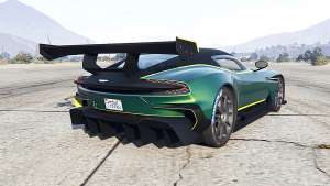 Aston Martin Vulcan for GTA 5 - rear view