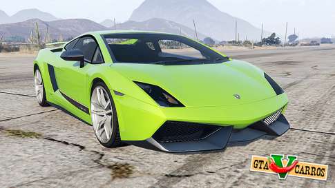 Lamborghini Gallardo for GTA 5 - front view