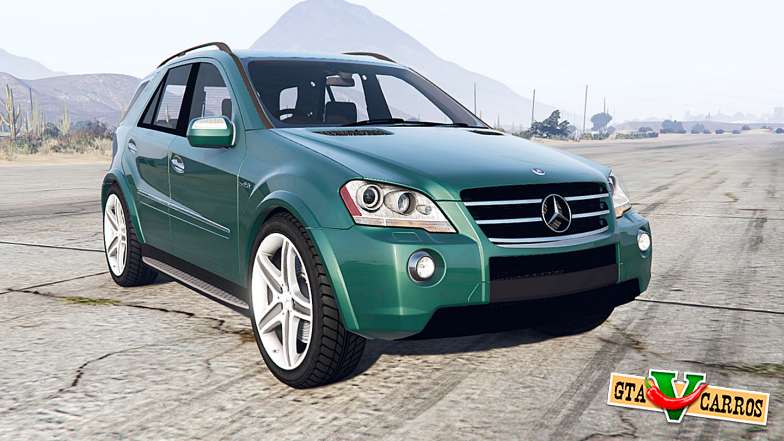 Mercedes-Benz ML 63 for GTA 5 - front view