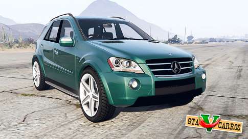 Mercedes-Benz ML 63 for GTA 5 - front view