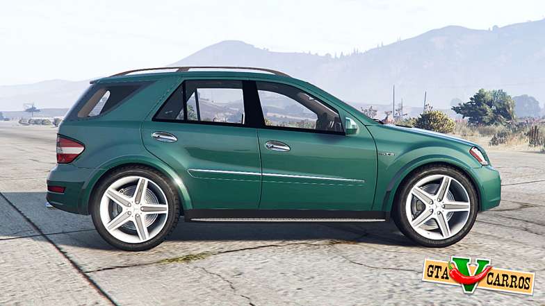 Mercedes-Benz ML 63 for GTA 5 - side view