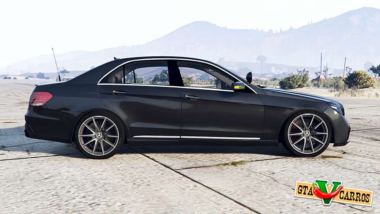 Mercedes-Benz E 63 for GTA 5 - side view