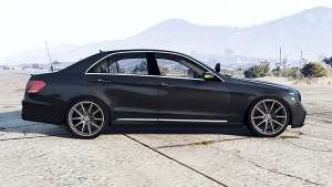 Mercedes-Benz E 63 for GTA 5 - side view