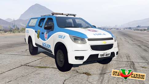 Chevrolet S10 for GTA 5 - front view