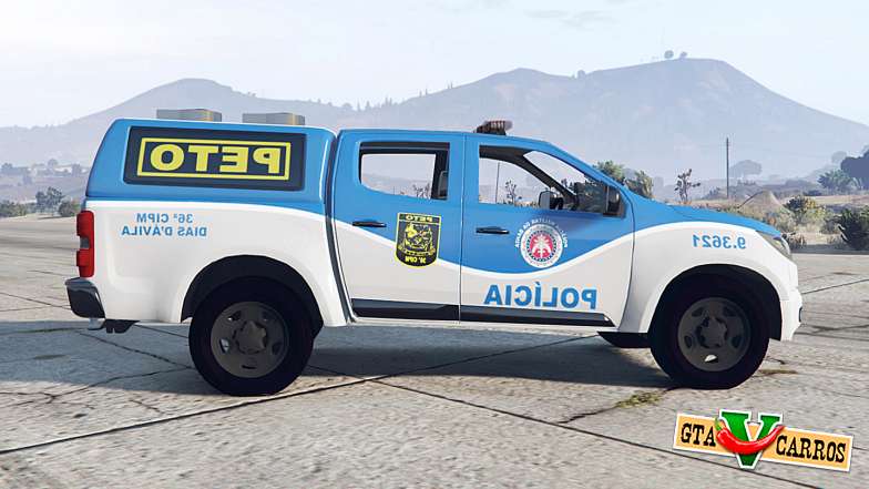 Chevrolet S10 for GTA 5 - side view