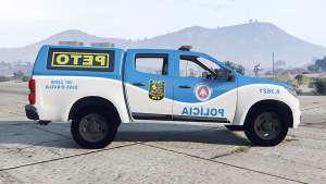 Chevrolet S10 for GTA 5 - side view
