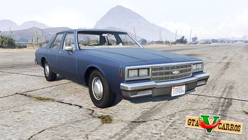 Chevrolet Impala for GTA 5 - front view