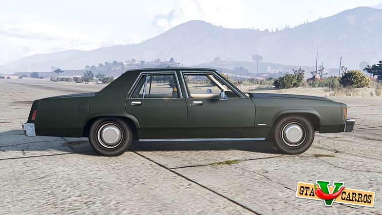 Ford Crown Victoria for GTA 5 - side view
